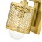Z-Lite Kipton 1 Light Wall Sconce, Rubbed Brass & Clear 3037-1S-RB - alternate 8